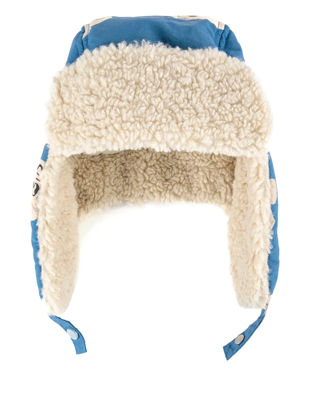 Bobo Choses printed trapper hat | Blue | Image 1