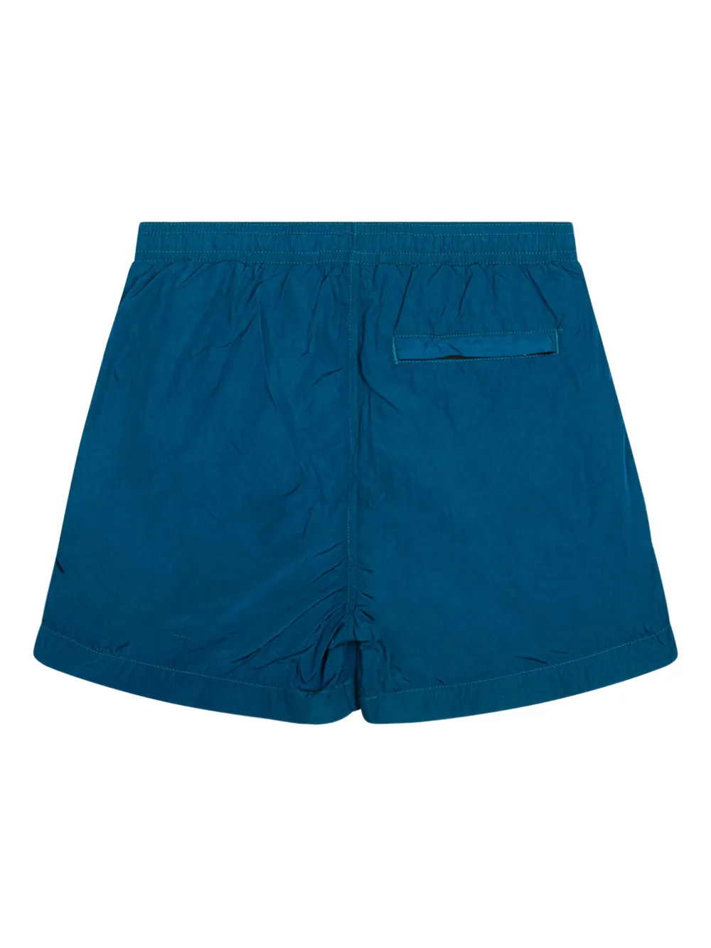 C.P. Company Kids Shorts met logoplakkaat Blauw