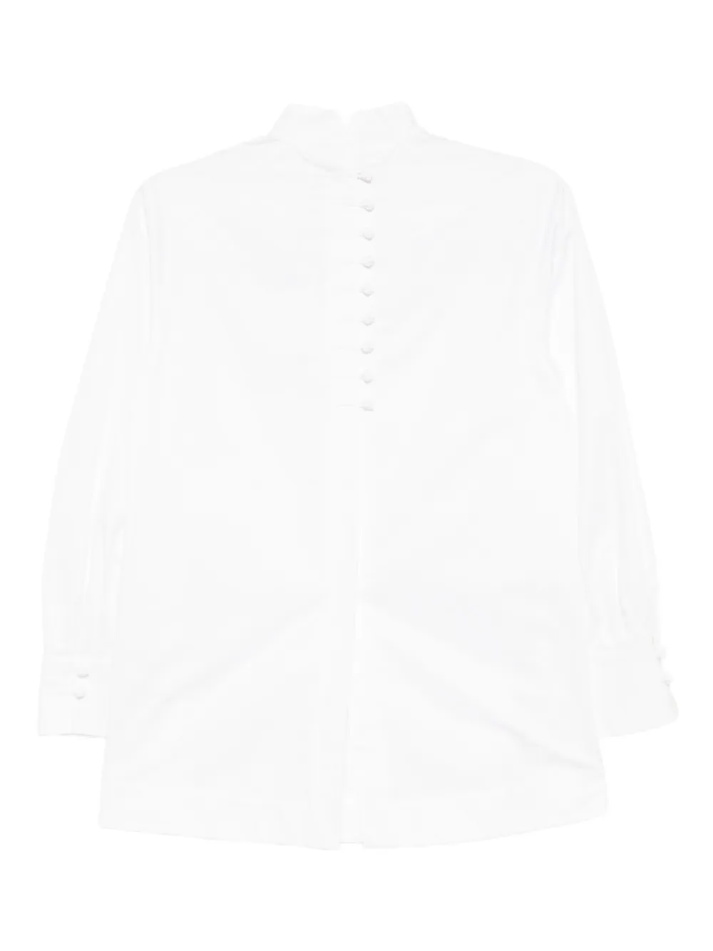 Shiatzy Chen Scape-of-curve Shirt In White
