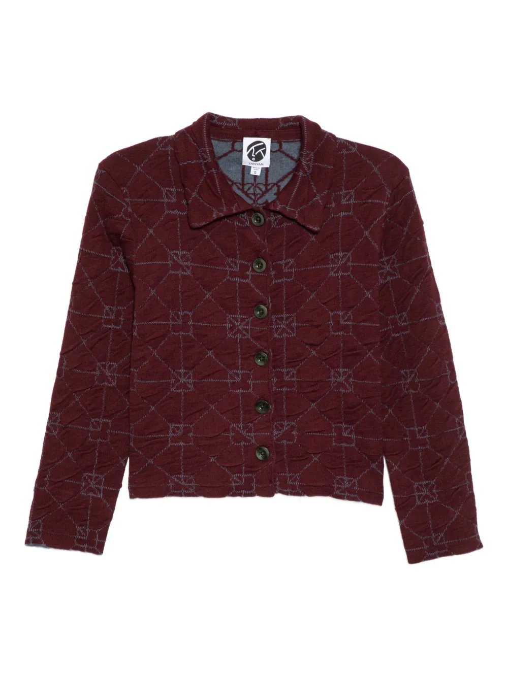 YANYAN KNITS June cardigan | Red | Image 1