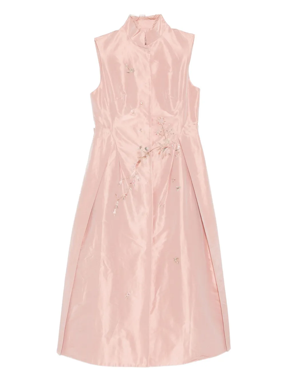 SHIATZY CHEN Scape-of-Curve embroidered coat | Pink | Image 1