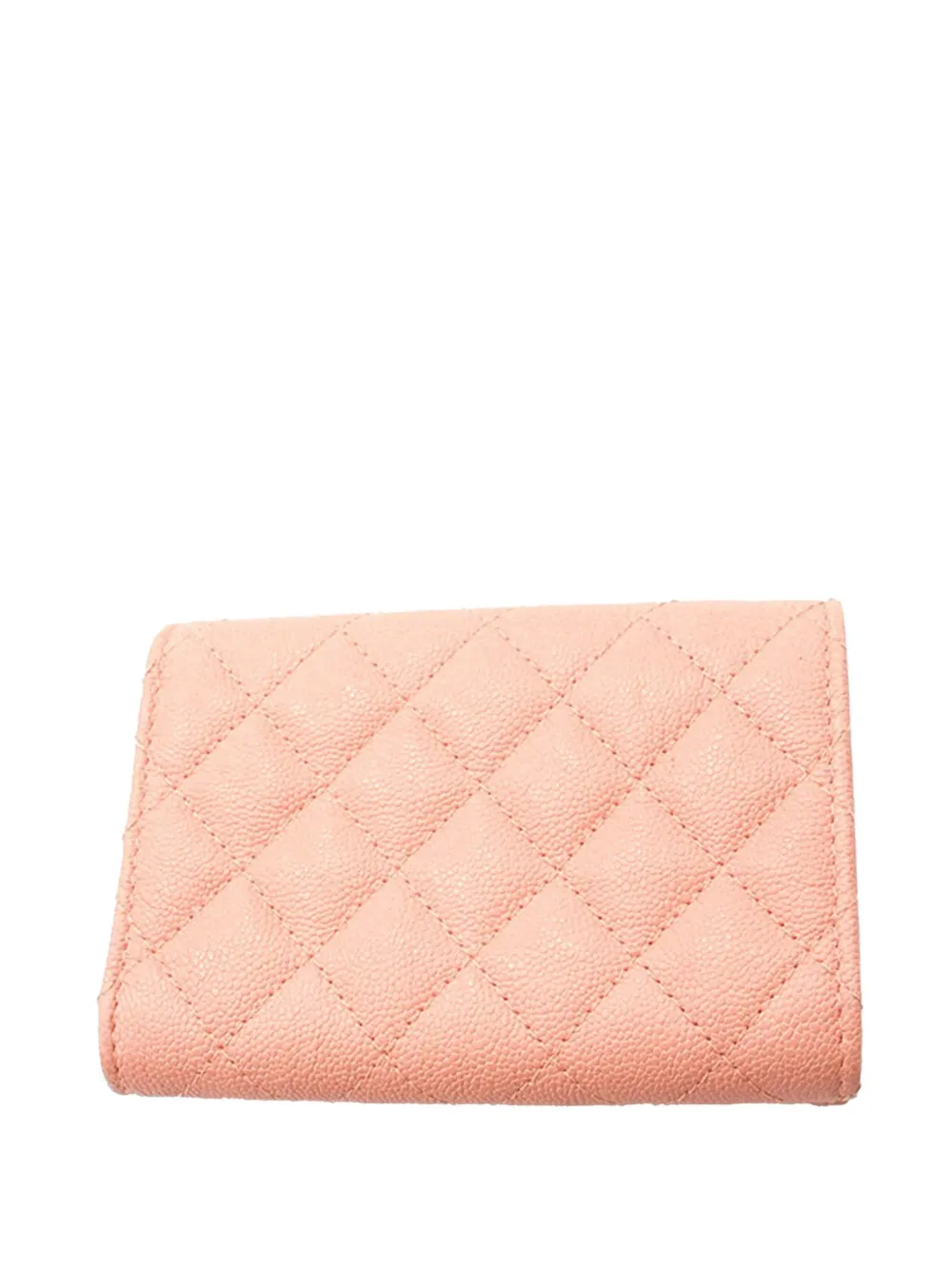 CHANEL Pre-Owned 2019 Quilted Caviar Boy Flap Wallet small wallets | Image 2