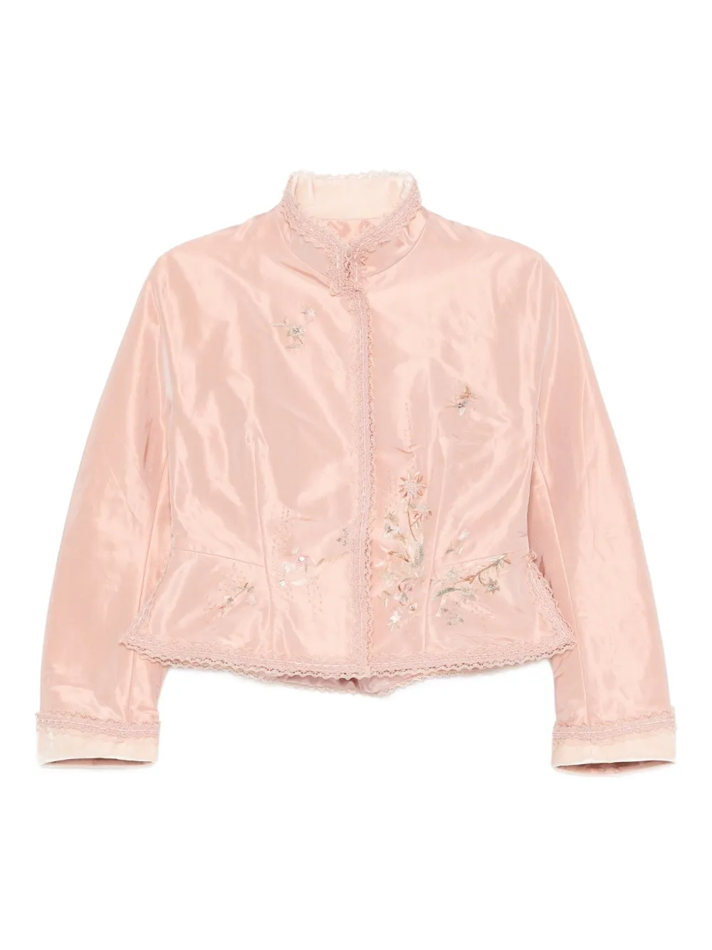 SHIATZY CHEN Scape-of-Curve cropped jacket | Pink | Image 1