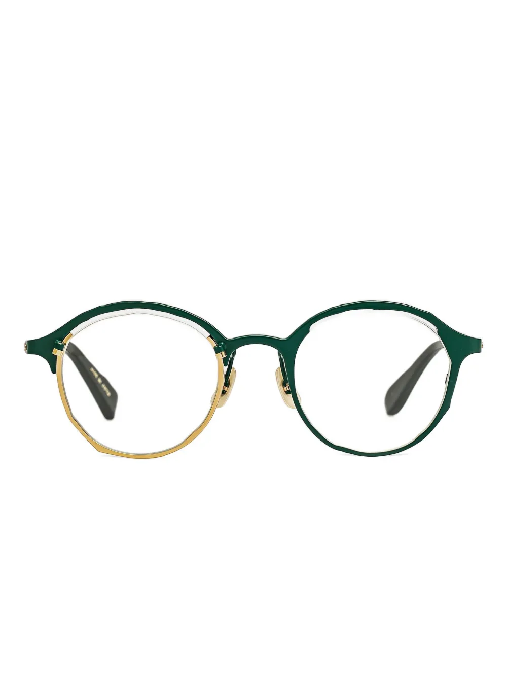 Masahiro Maruyama MM-0054 round-frame glasses | Green | Image 1