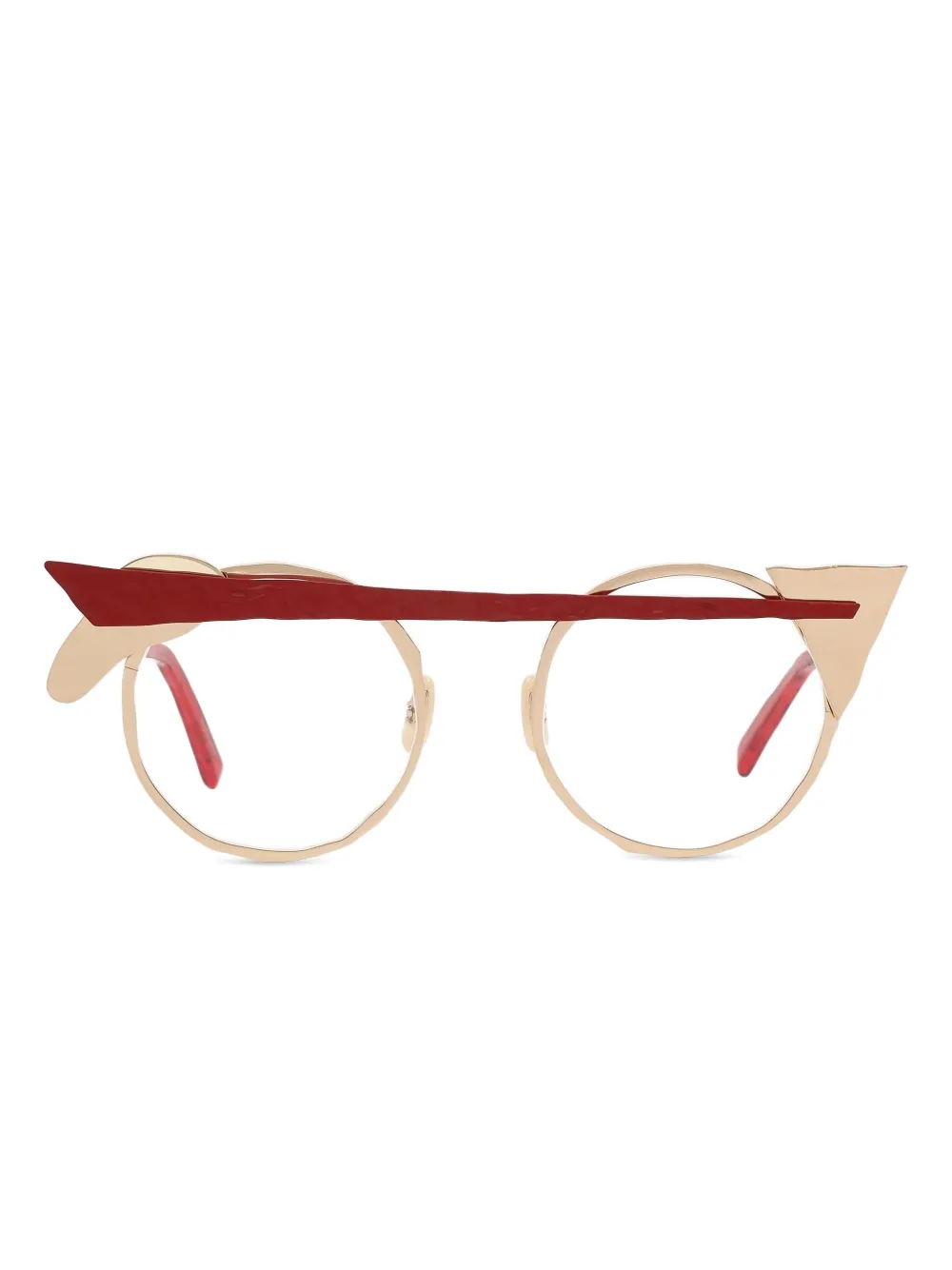 Masahiro Maruyama MM-0094 round-frame glasses | Gold | Image 1