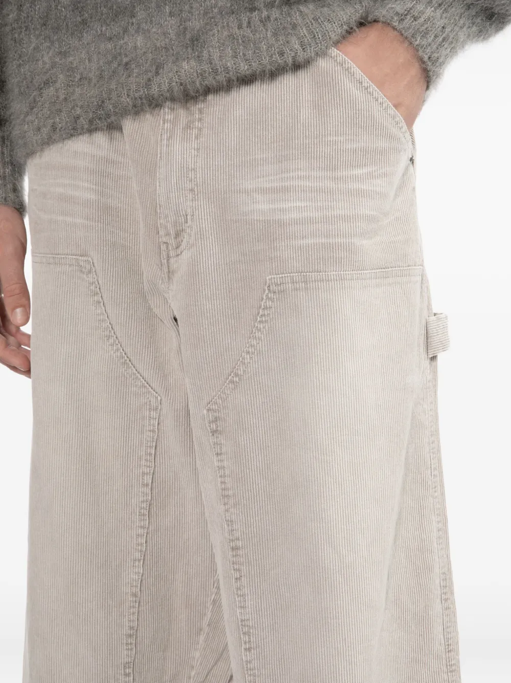 FIVE CM Broek met logopatch Grijs