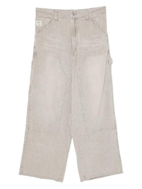 FIVE CM logo-patch trousers