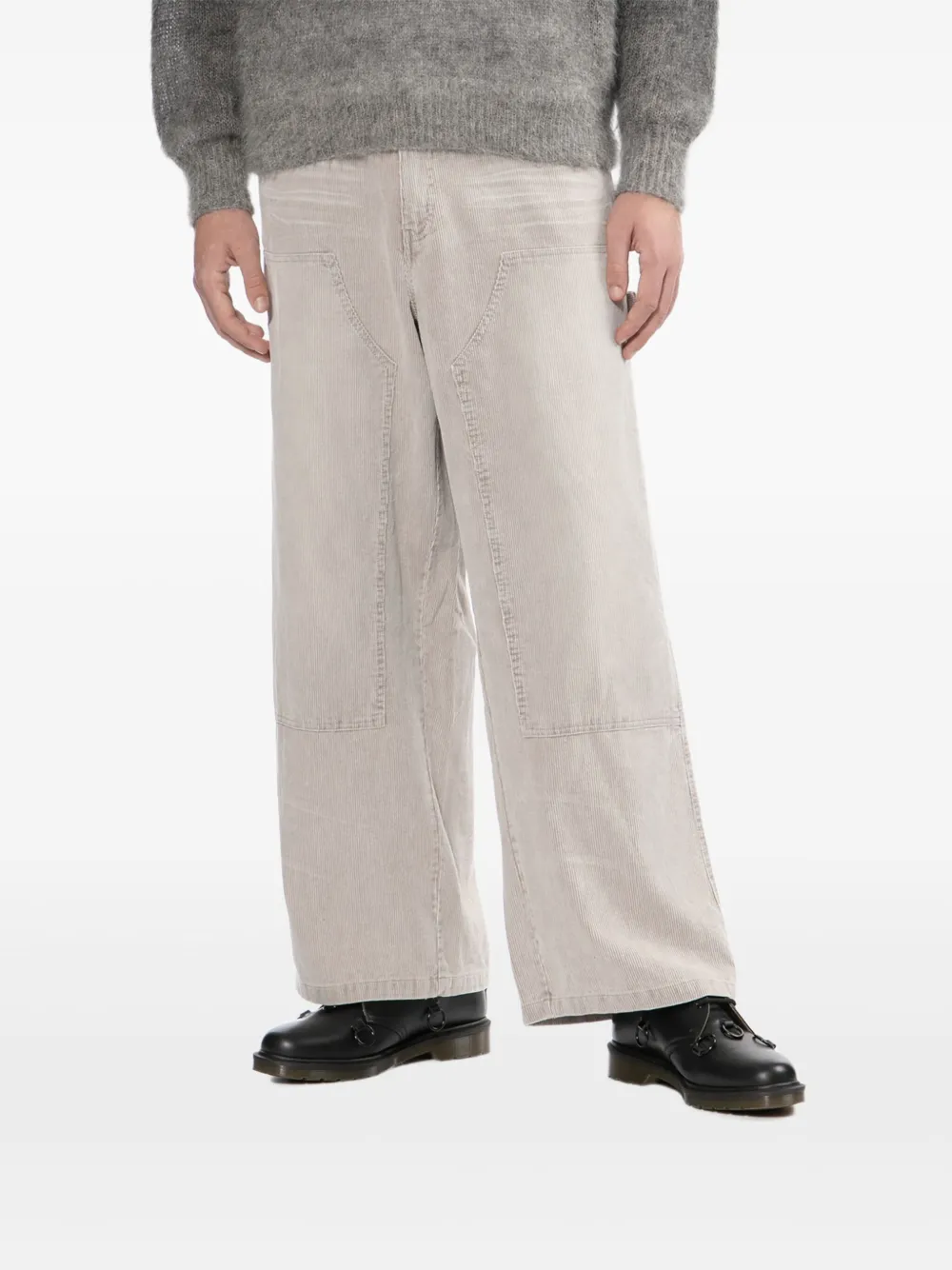 FIVE CM Broek met logopatch Grijs