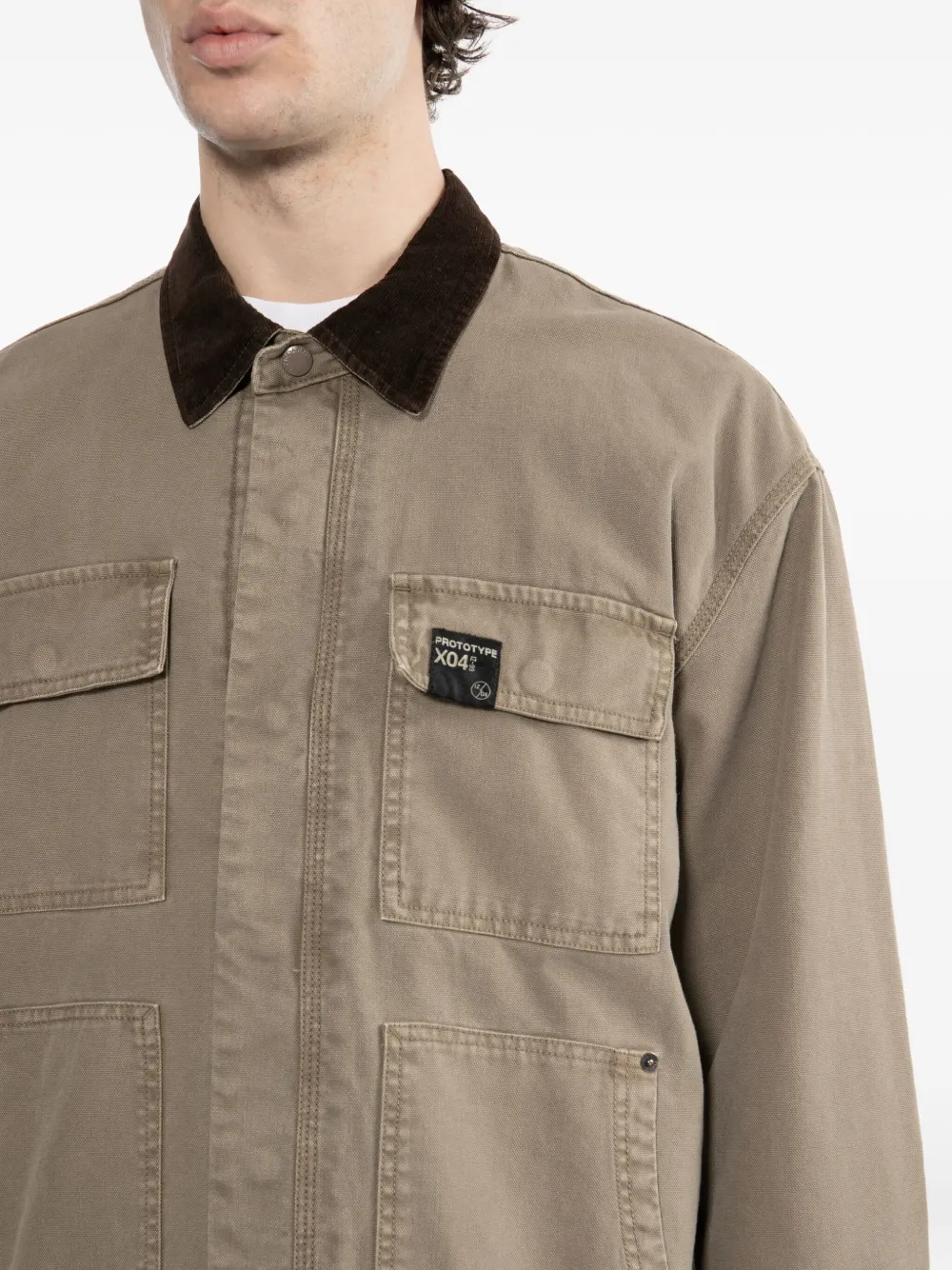 izzue Jack met logopatch Beige