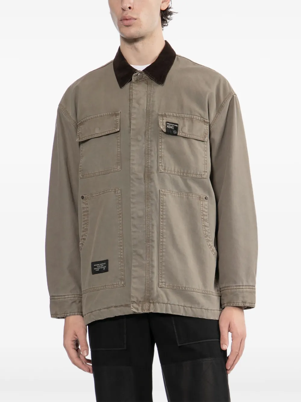 izzue Jack met logopatch Beige