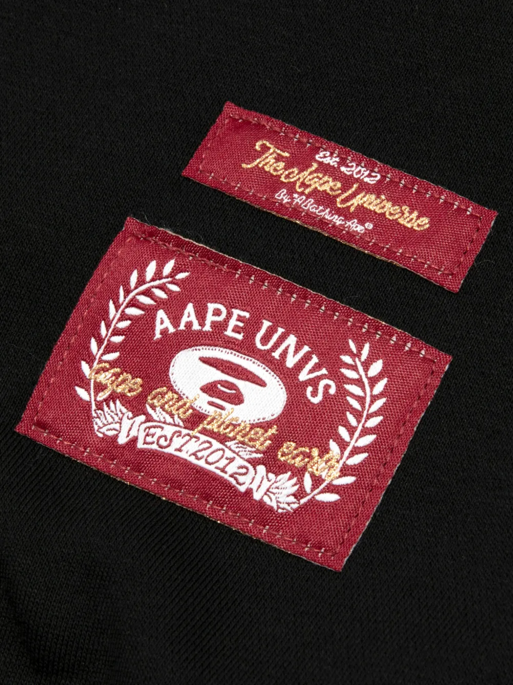 Aape By A Bathing Ape Universe Sweatshirt In Black