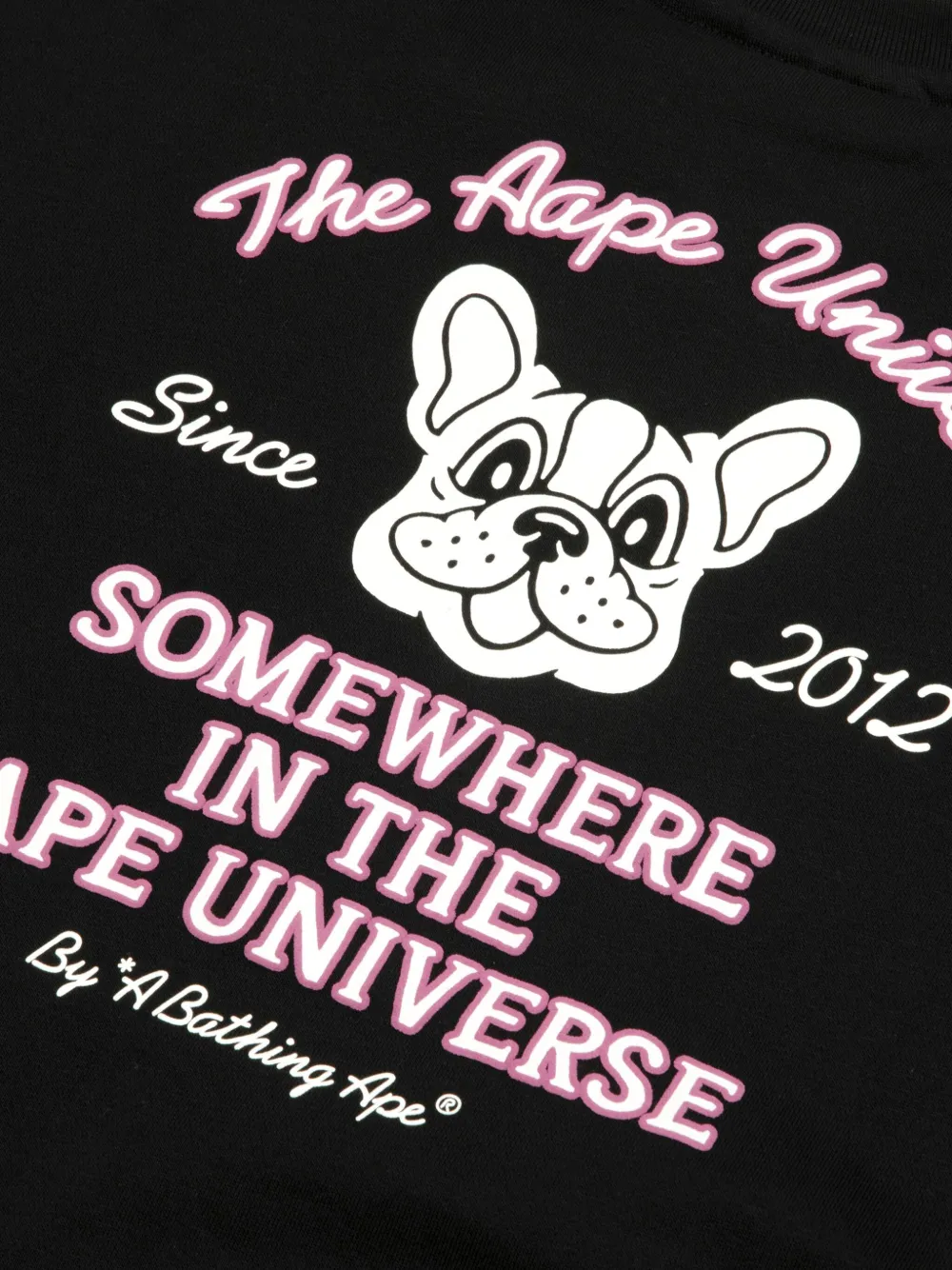 Aape By A Bathing Ape Universe Sweatshirt In Black