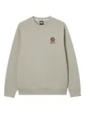 FINGERCROXX mini-bigfoot crew-neck sweatshirt - Neutrals