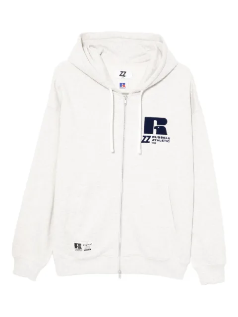 izzue x Russell Athletic logo-embroidered hoodie