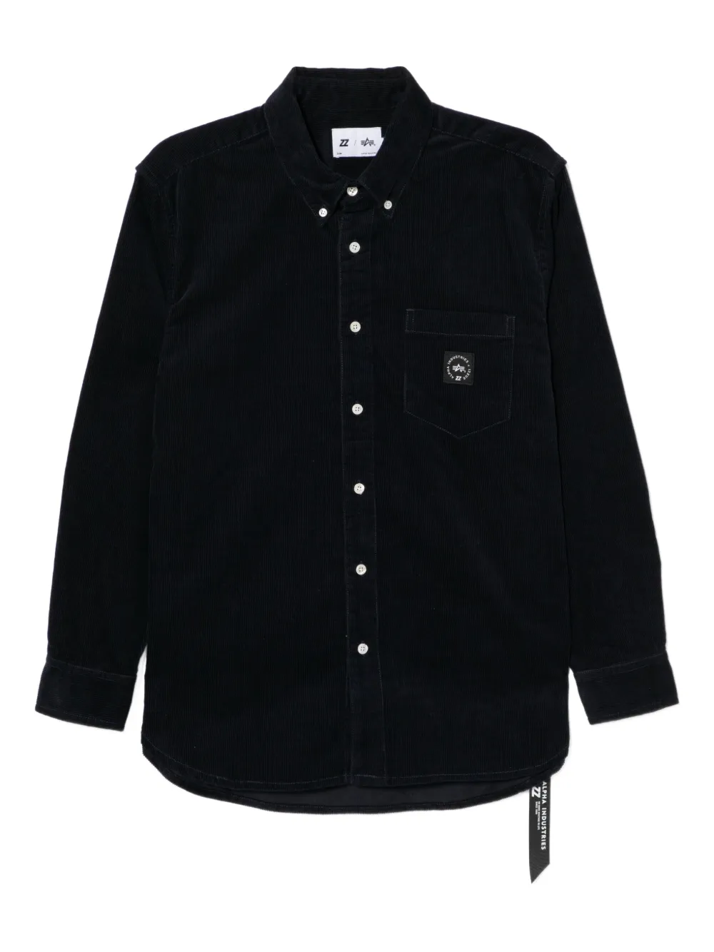 izzue camisa con parche del logo | azul | Image 1