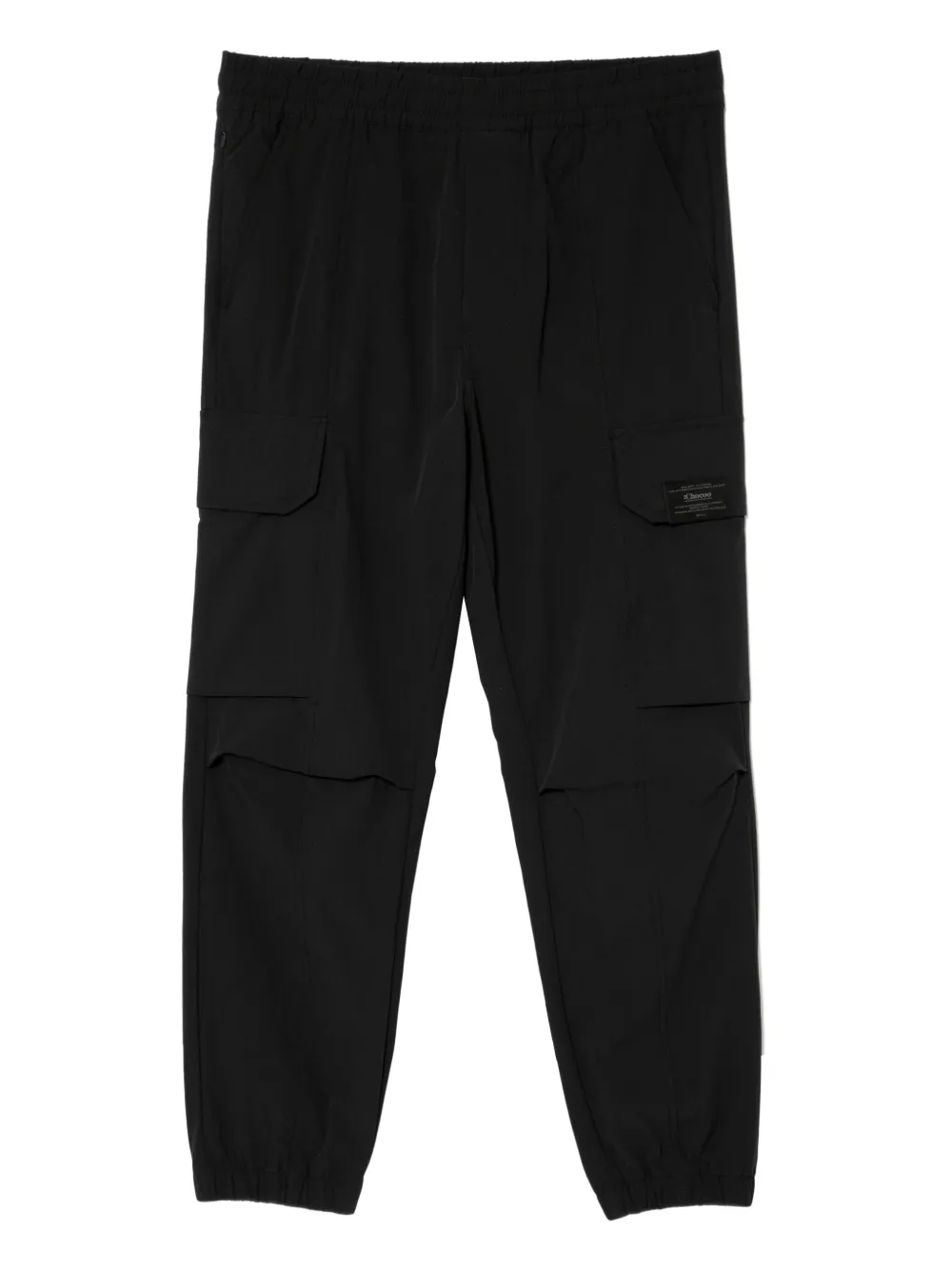 Chocoolate Logo-patch Trousers In Black