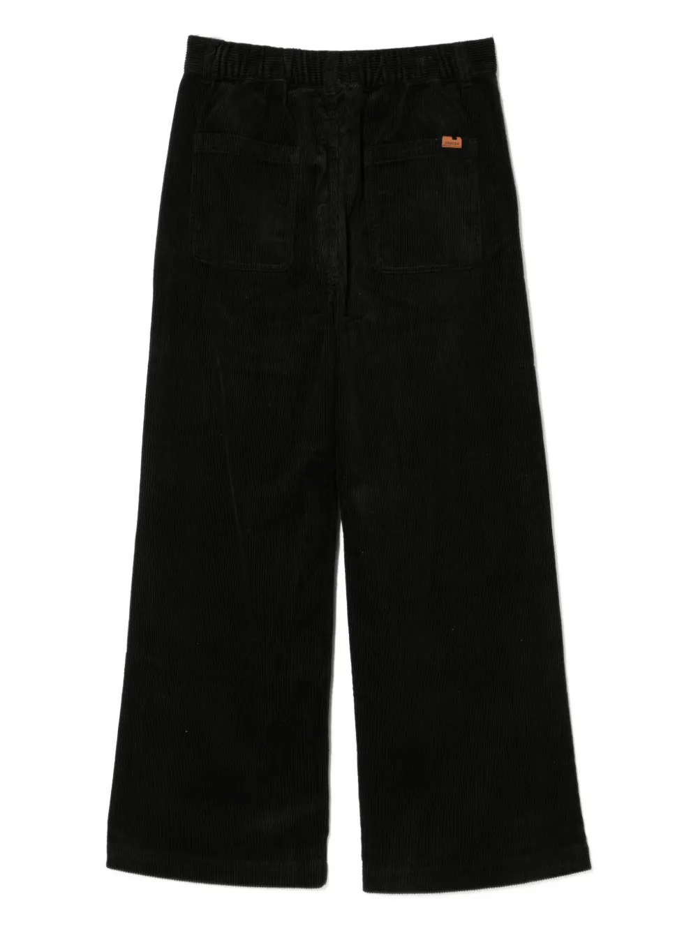 CHOCOOLATE Broek met logopatch - Zwart