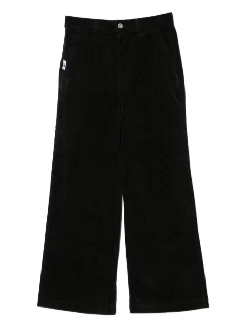 CHOCOOLATE logo-patch trousers