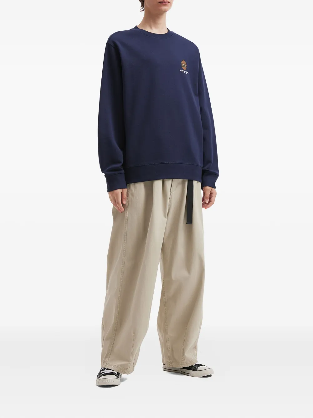 FINGERCROXX Sweater met logo - Blauw