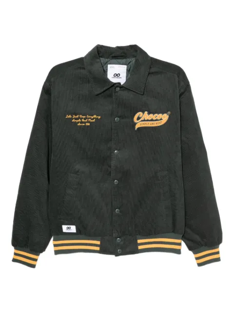 CHOCOOLATE logo-embroidered jacket