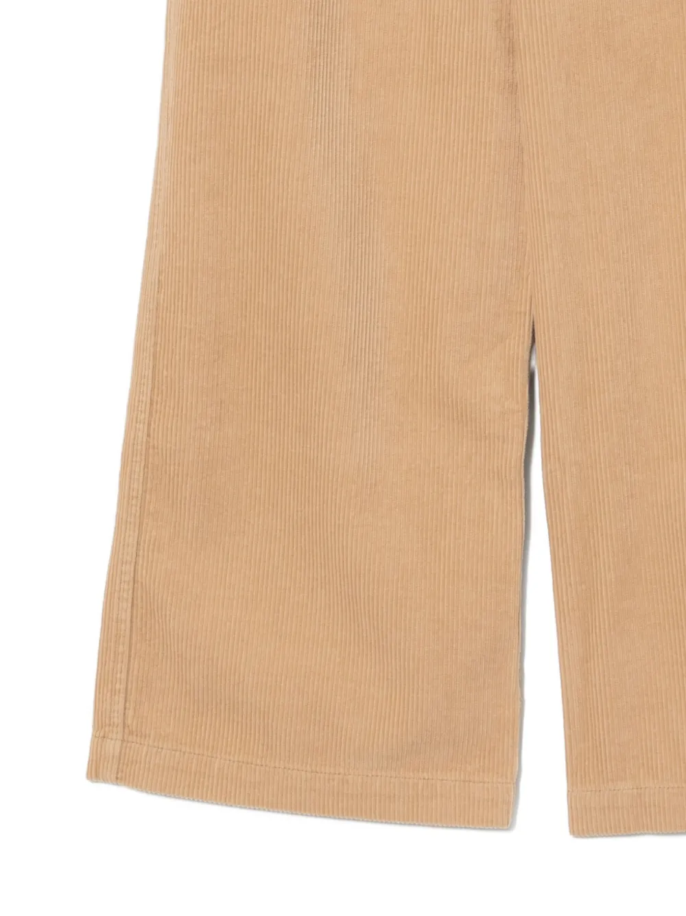 Chocoolate Logo-patch Trousers In Brown