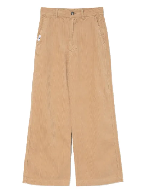 CHOCOOLATE logo-patch trousers