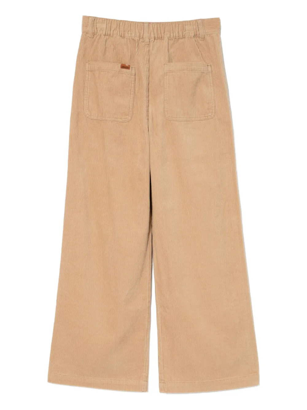 CHOCOOLATE logo-patch trousers | Straight-Leg Pants | Image 2