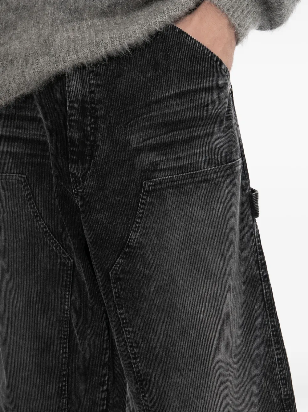 FIVE CM Broek met logopatch Zwart