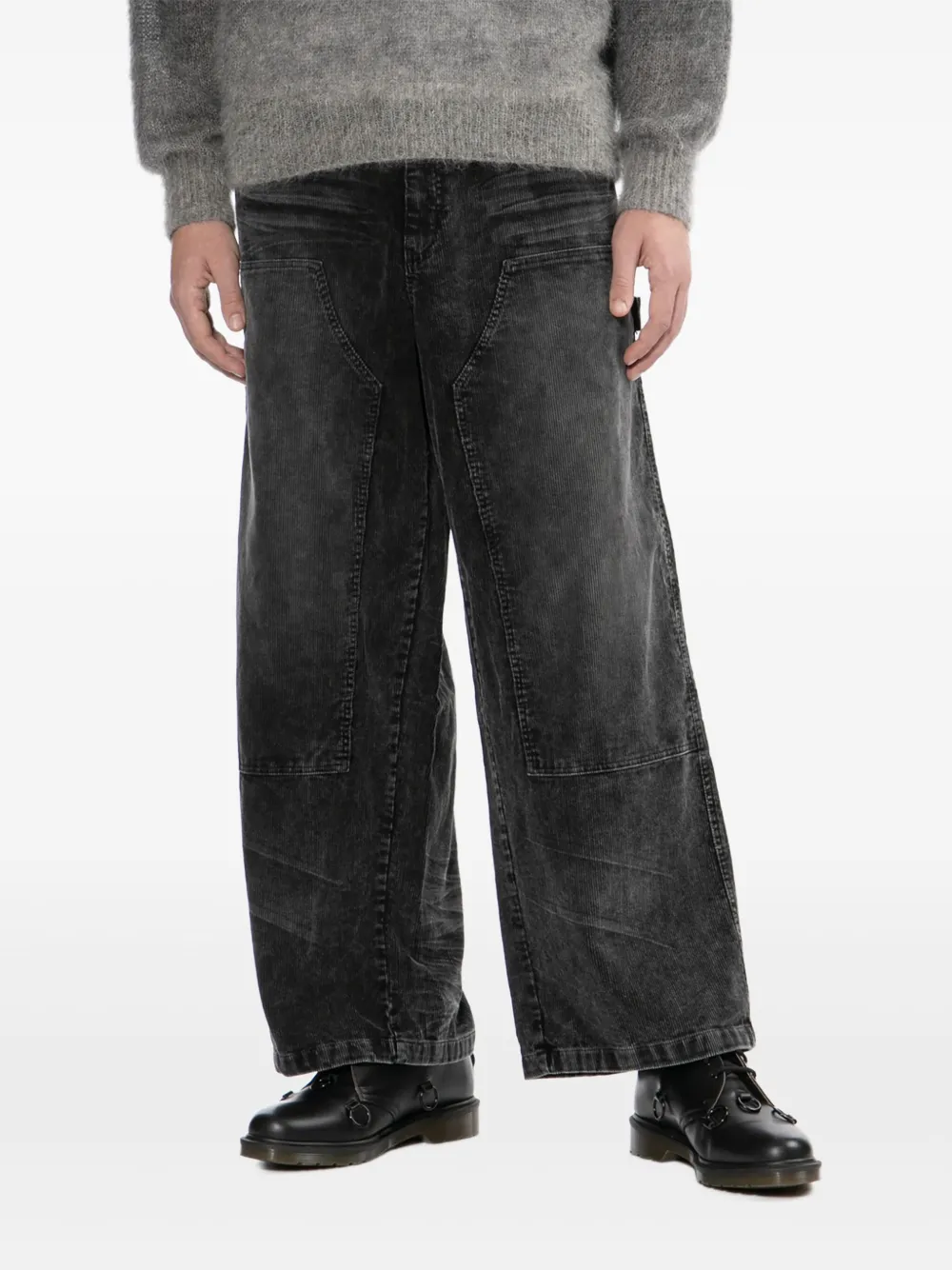 FIVE CM Broek met logopatch Zwart