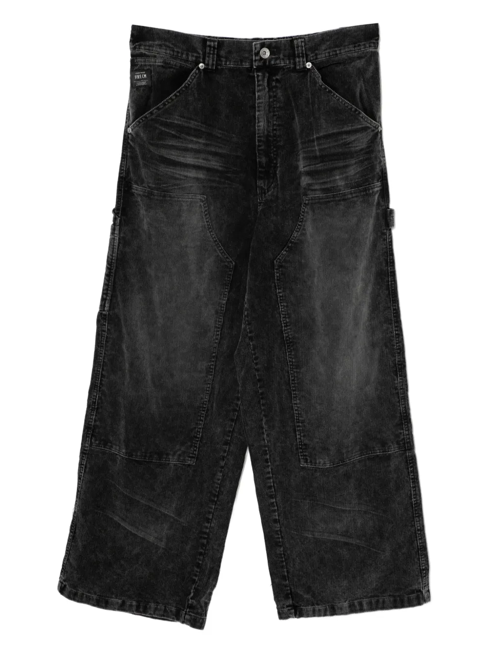 FIVE CM logo-patch trousers | Black | Image 1