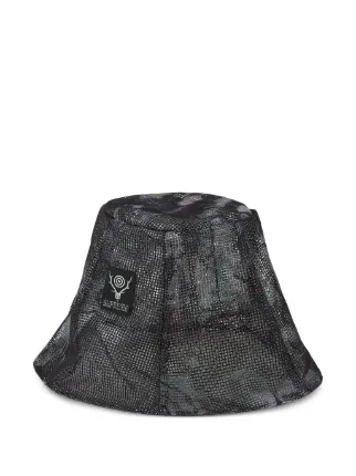 正規品　Supreme South2 West8 サファリハット　帽子　ブラック Supreme South2 West8 Bush チューリップ ハット | ブラック | FARFETCH JP
