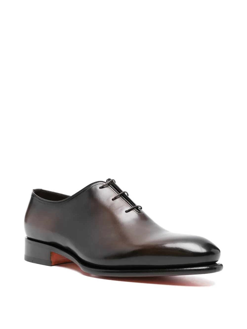 Santoni lace-up leather oxford shoes Bruin