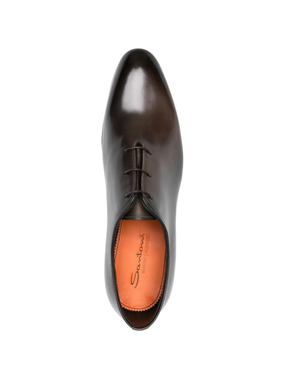 Santoni lace-up leather oxford shoes Bruin