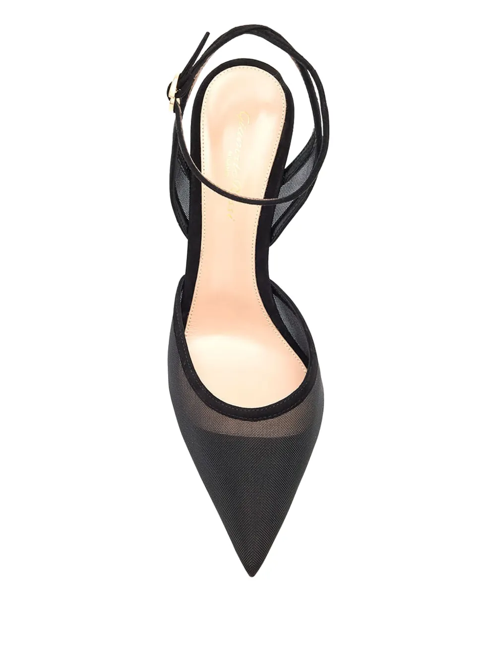 Gianvito Rossi Pumps met puntige neus Zwart