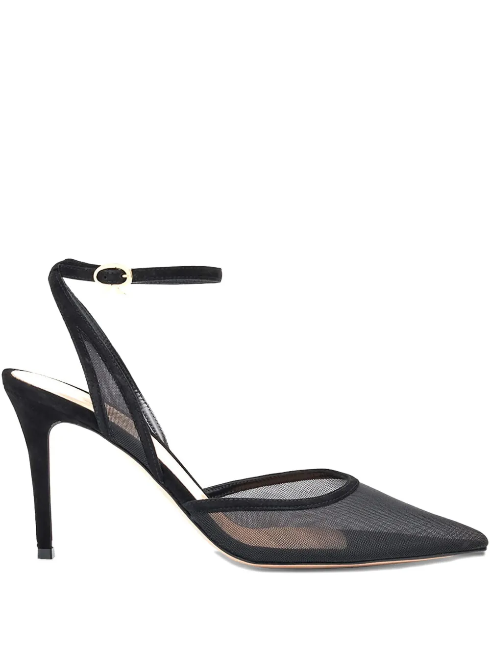 Gianvito Rossi 80mm pointed-toe pumps Black