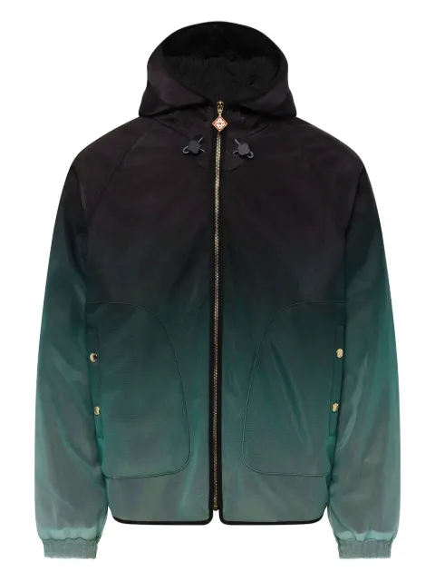 Casablanca ombre-effect hooded jacket