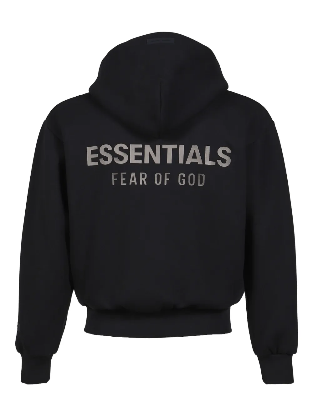 Essentials Zip-up Hooded Jacket In Black