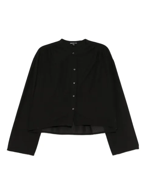 James Perse collarless shirt