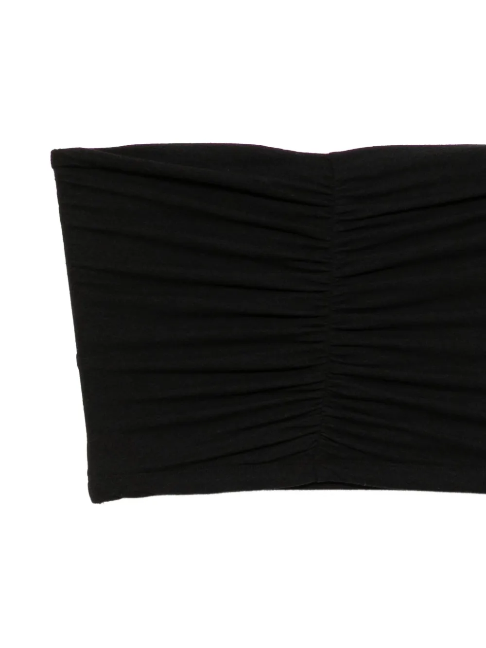 James Perse Ruched Top In Black