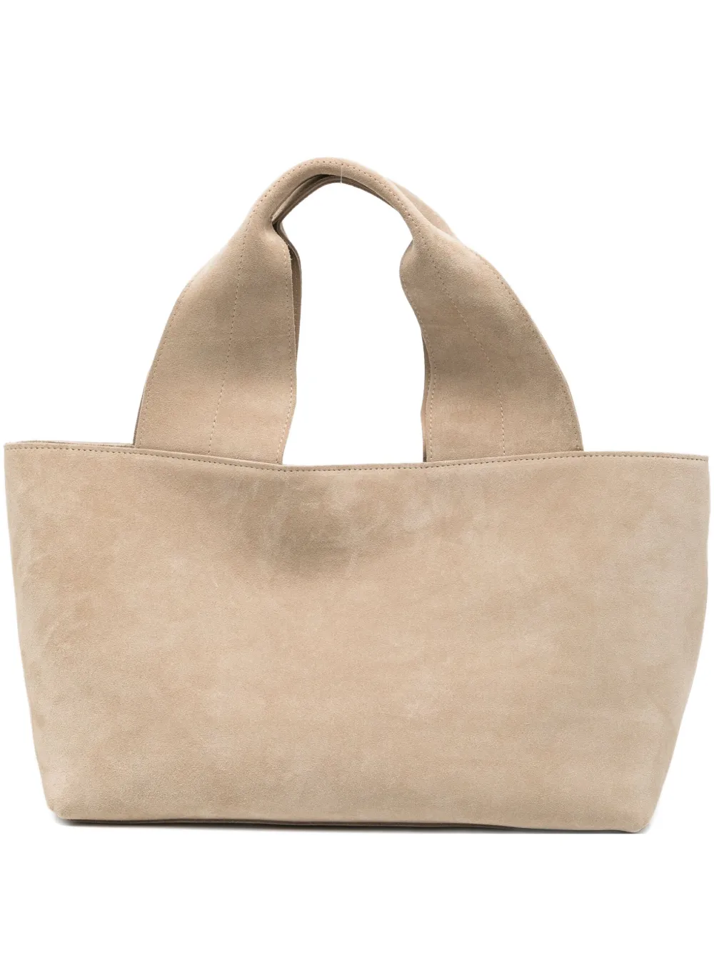 James Perse Suede Tote Bag In Neutral