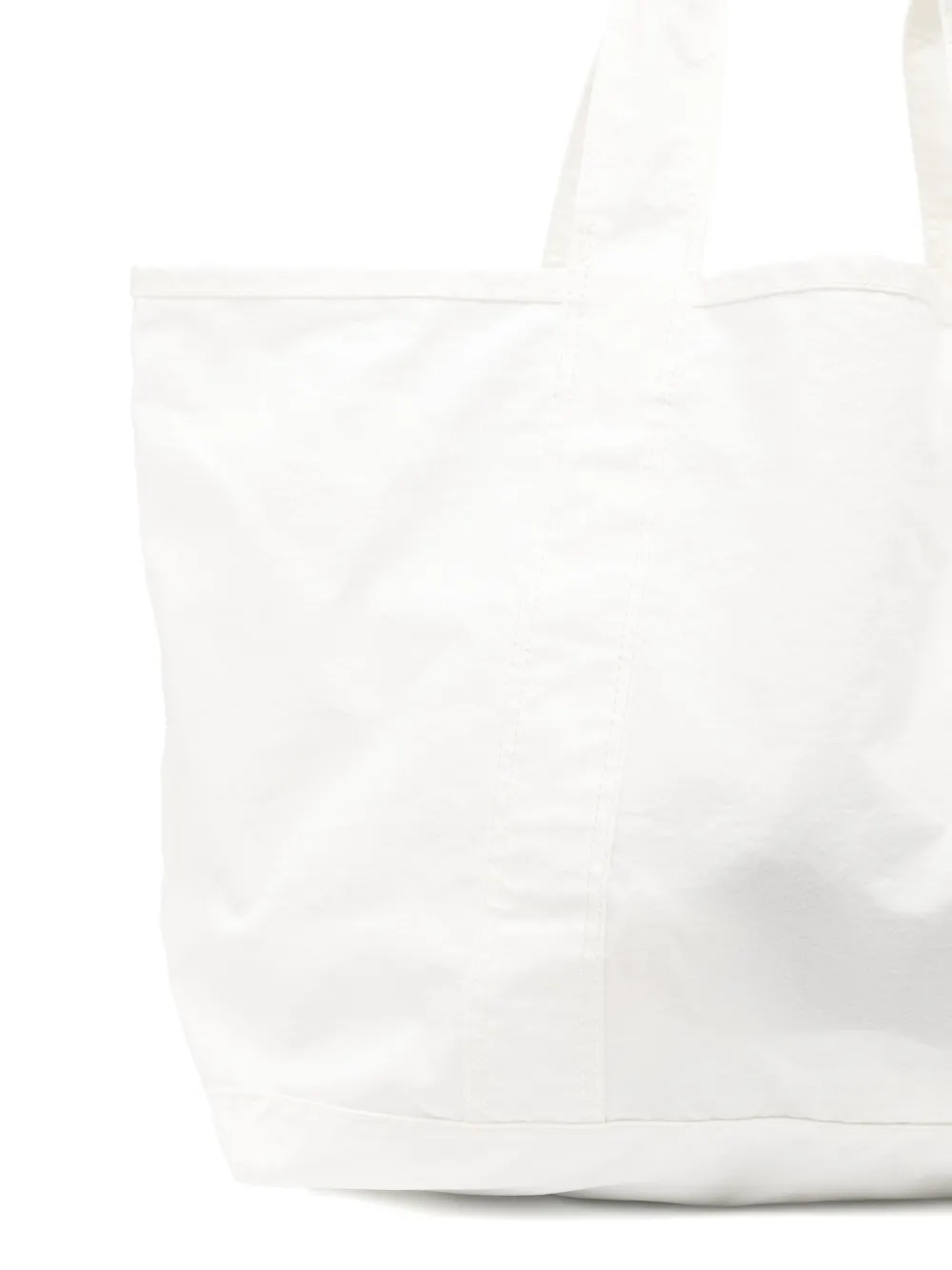 James Perse Small Matte Tote Bag In White