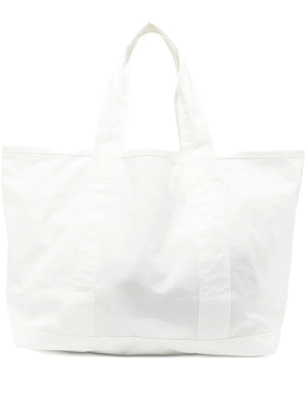James Perse Small Matte Tote Bag In White