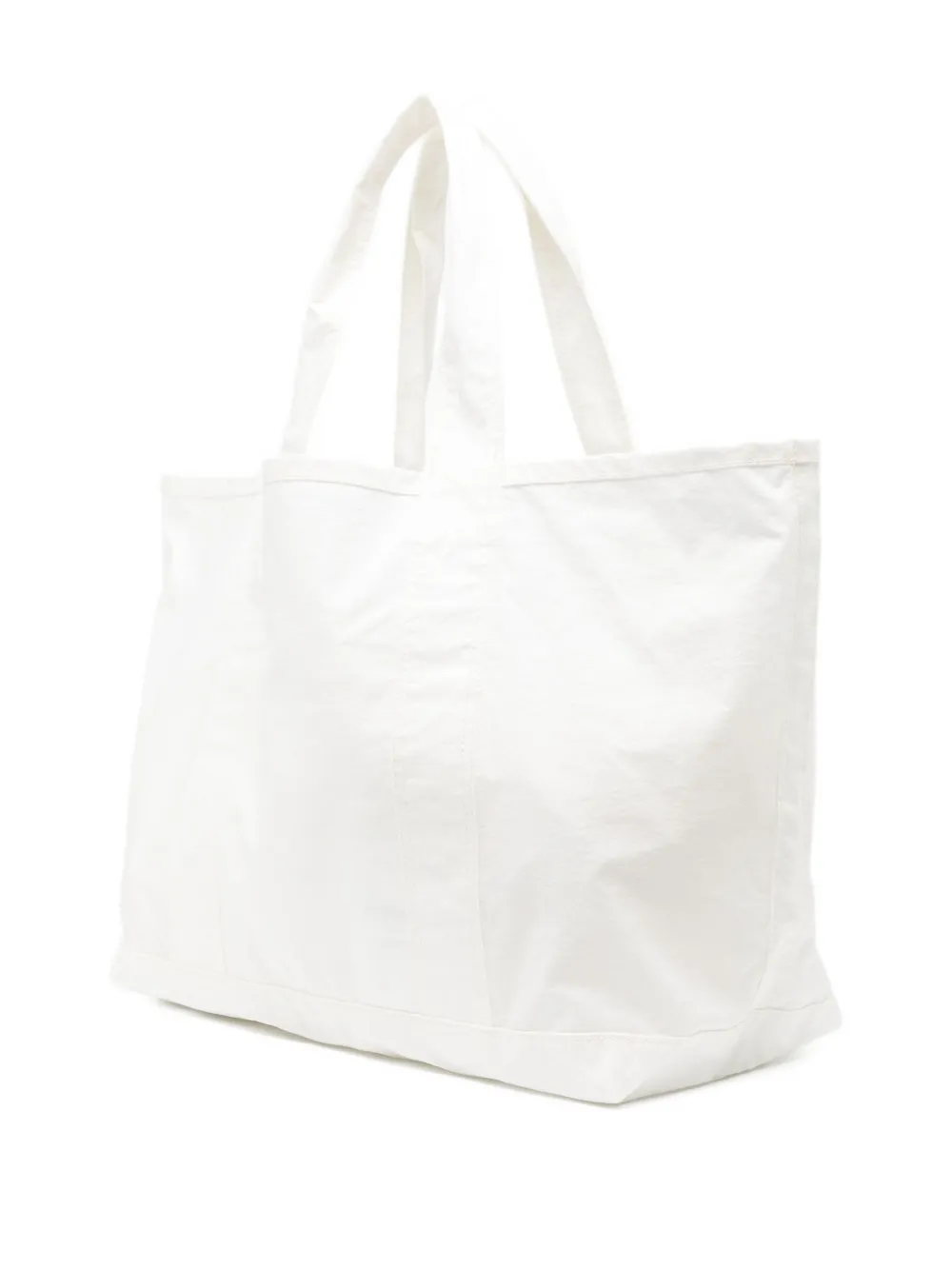 James Perse Small Matte Tote Bag In White