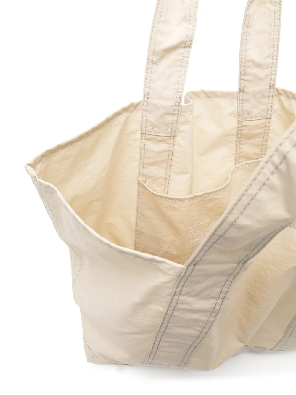 James Perse Matte nylon shopper Beige