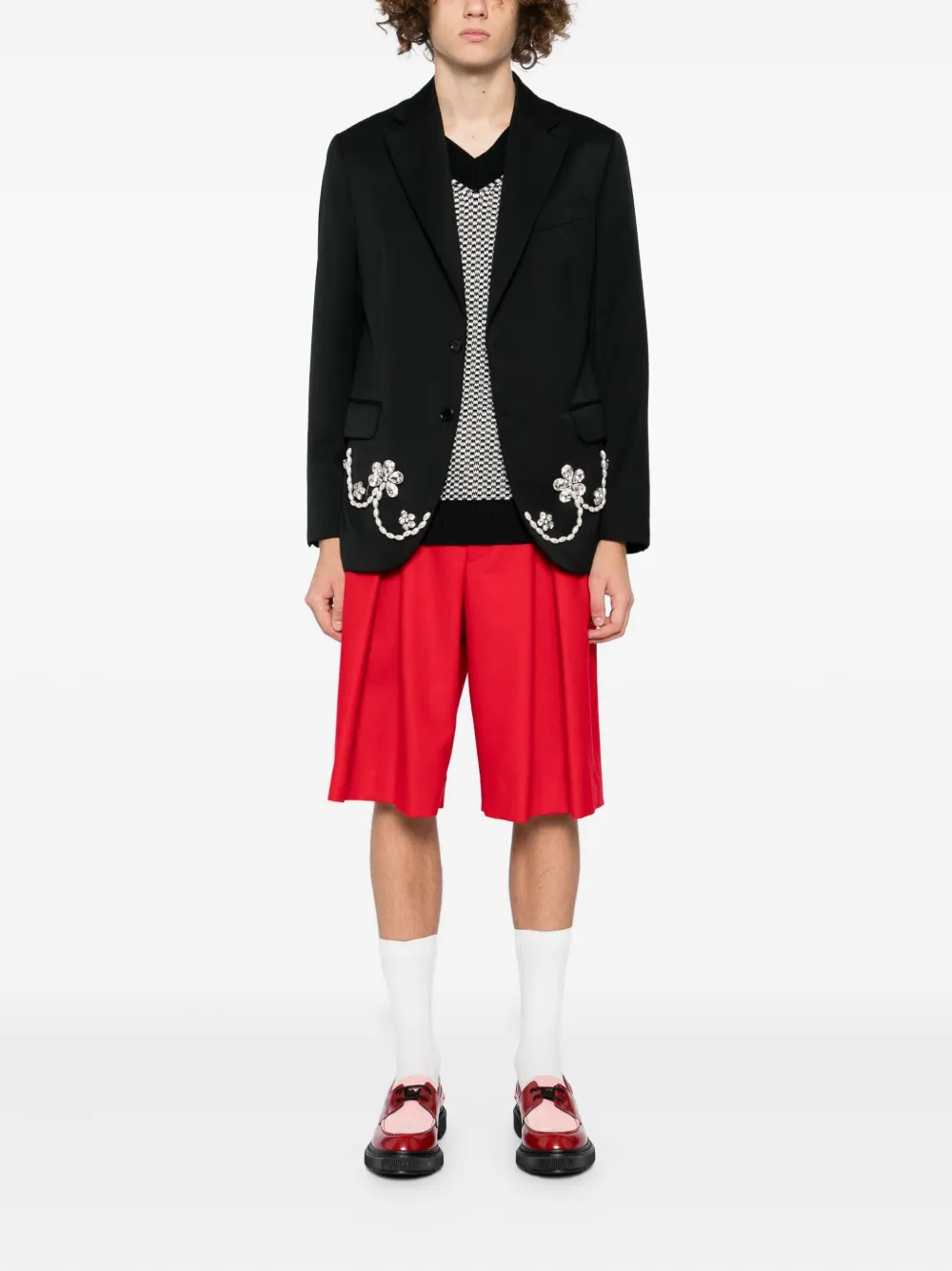 Comme Des Garçons wool shorts | Tailored Shorts | Image 2