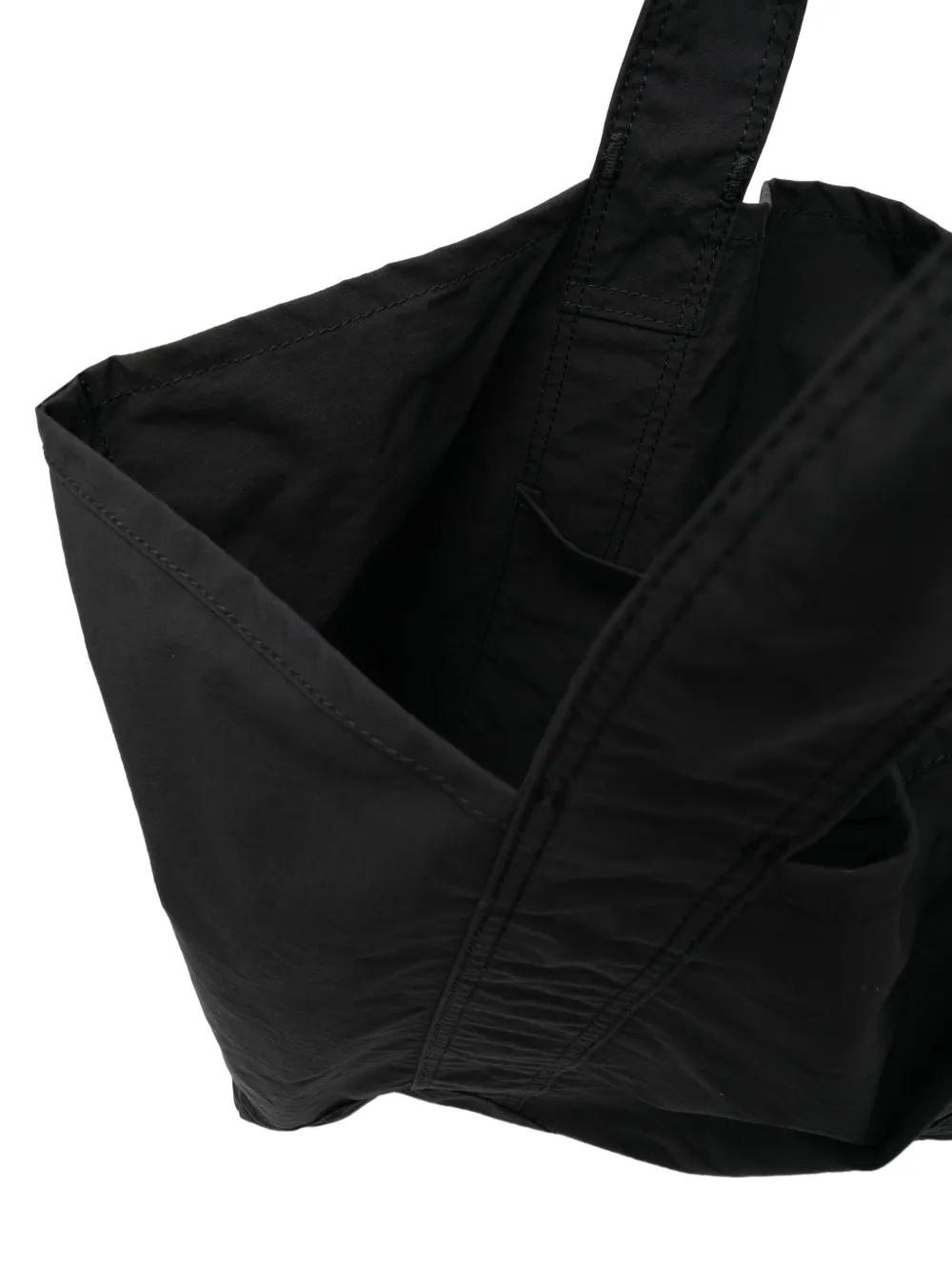 James Perse Matte Tote Bag In Black