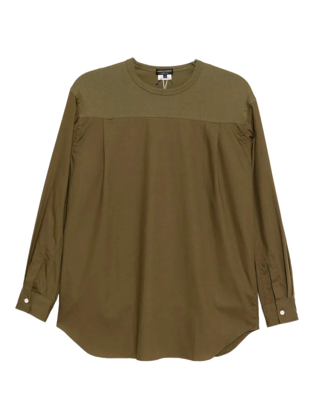 Comme Des Garçons crew-neck shirt | Green | Image 1