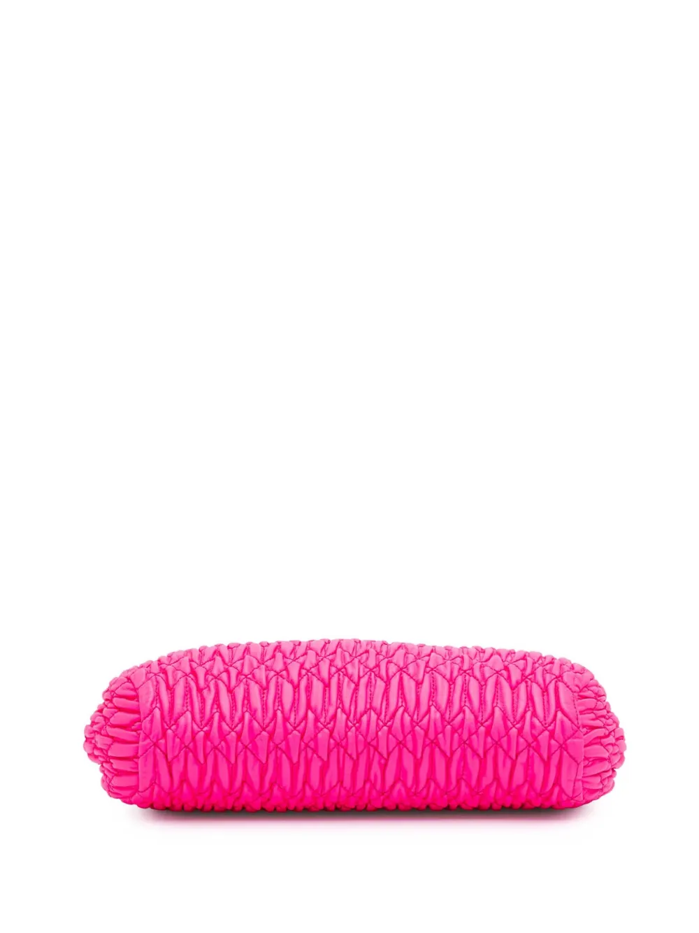 Pre-owned Miu Miu 2010-2025 Matelasse Nappa Frame Clutch Bag In Pink
