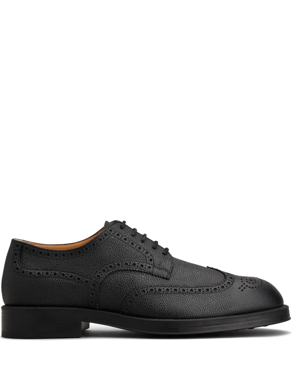 Tod's Derby in pelle traforata - Nero