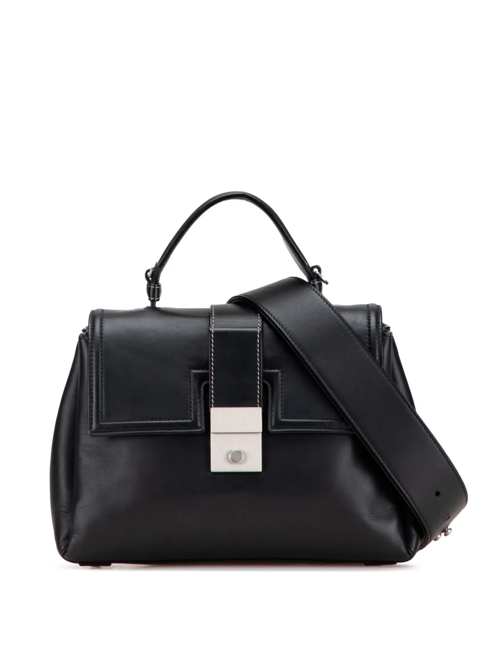 Bottega Veneta Pre-Owned 2012-2025 Small Nappa Piazza Top Handle Bag Bottega Veneta Pre-Owned 2012-2025 Small Nappa Piazza Top Handle Bag